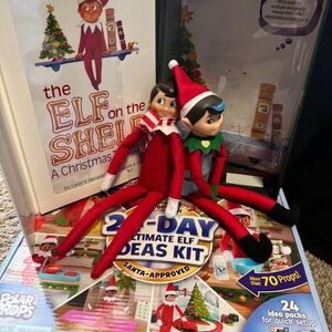Elf on the shelf + buddy + kit